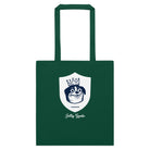Jolly & Goode Tote Bag Bottle Green Jolly Goode London Crowned Dog Shield Cotton Tote Cheeky British Style