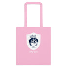Jolly & Goode Tote Bag Classic Pink Jolly Goode London Crowned Dog Shield Cotton Tote Cheeky British Style