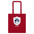 Jolly & Goode Tote Bag Classic Red Jolly Goode London Crowned Dog Shield Cotton Tote Cheeky British Style