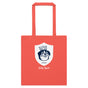 Jolly & Goode Tote Bag Coral Jolly Goode London Crowned Dog Shield Cotton Tote Cheeky British Style