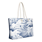 Jolly & Goode Tote Bag Meridian 0° 0' 0" | Wave Action | Weekender Bag Cheeky British Style