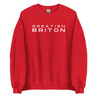 Jolly & Goode unisex sweatshirts Red / S Greatish Briton Sweatshirt Cheeky British Style
