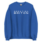 Jolly & Goode unisex sweatshirts Royal / S Greatish Briton Sweatshirt Cheeky British Style