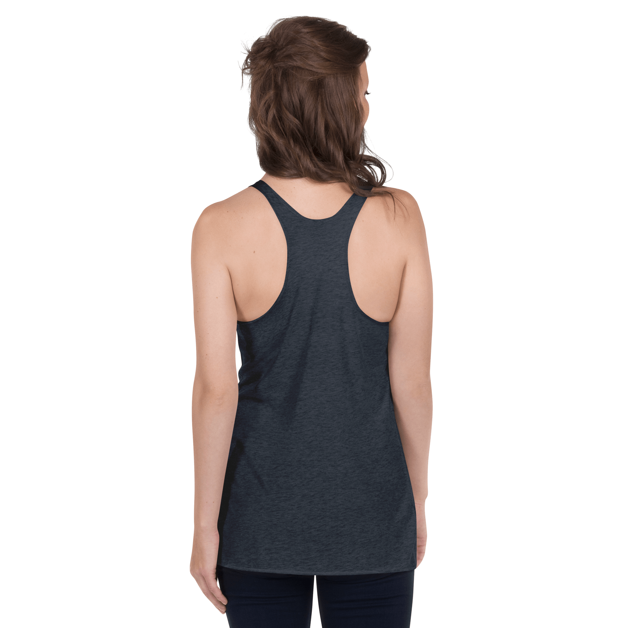 Jolly & Goode Vest AONB Women's Racerback Top | Area of Outstanding Natural Beauty Cheeky British Style