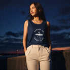 Jolly & Goode Vest True Navy / XS Steady On Surf Club Vest or Tank Top Cheeky British Style