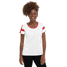 Jolly & Goode women's athletic shirts Flag of England Women's Workout Shirt Cheeky British Style