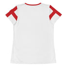 Jolly & Goode women's athletic shirts Flag of England Women's Workout Shirt Cheeky British Style