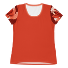 Jolly & Goode women's athletic shirts Watercolour English Rose Women's Athletic Shirt Cheeky British Style