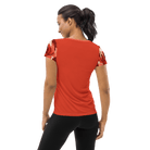 Jolly & Goode women's athletic shirts Watercolour English Rose Women's Athletic Shirt Cheeky British Style