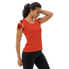 Jolly & Goode women's athletic shirts Watercolour English Rose Women's Athletic Shirt Cheeky British Style