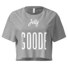 Jolly Goode Women’s Crop Top Athletic Heather / XS Crop Tops Jolly & Goode