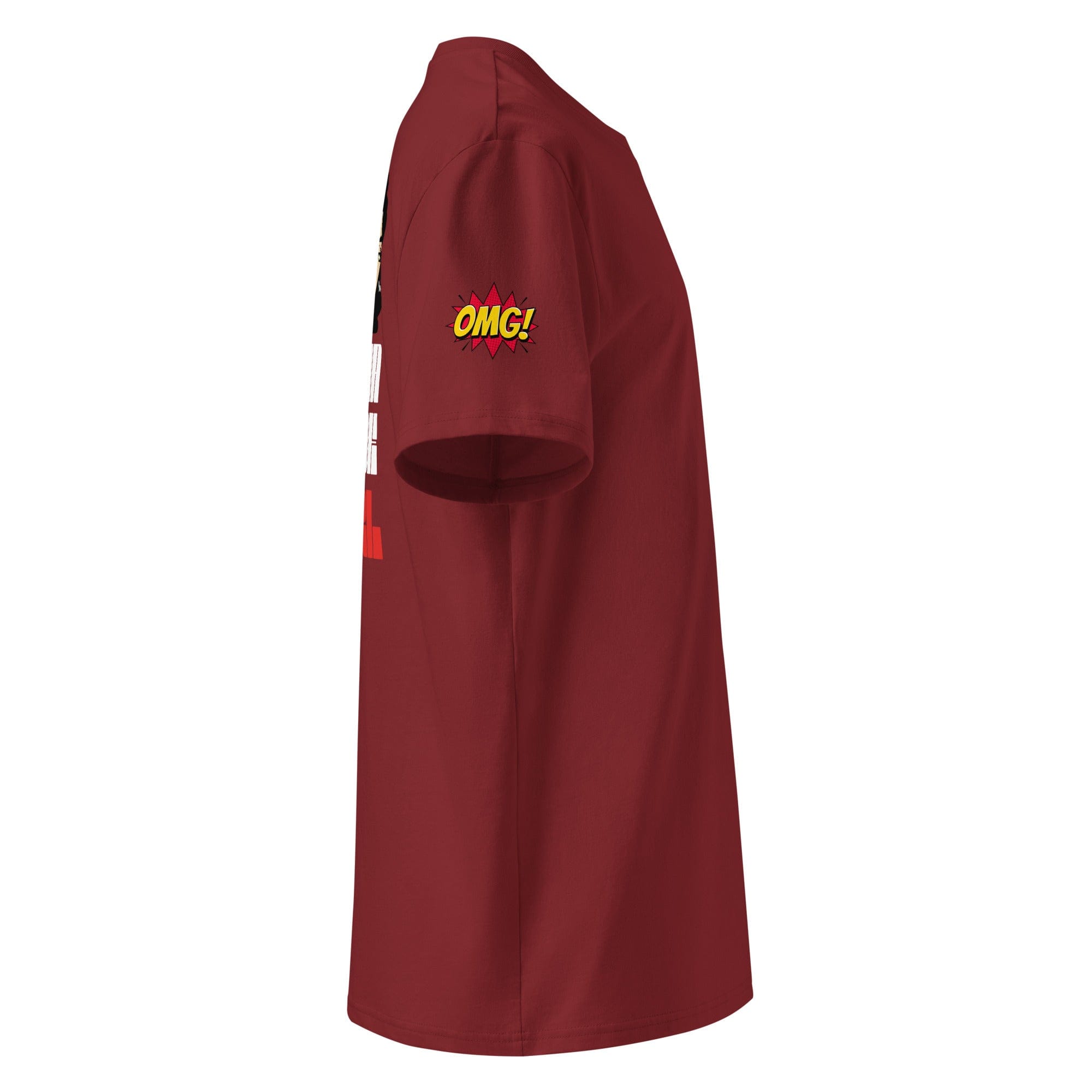 Jolly & Goode Women's Shirts Emma Goode, Goode Girl OMG! Women's Organic Ribbed Neck T-shirt Cheeky British Style