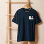 Jolly & Goode Women's Shirts French Navy / S Emma Goode, Goode Girl OMG! Women's Organic Ribbed Neck T-shirt Cheeky British Style
