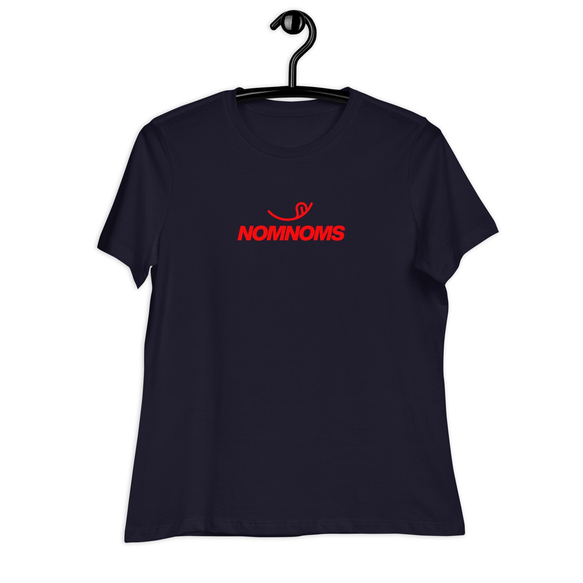 Jolly & Goode Women's Shirts Navy / S Nomnoms Women's Relaxed T-Shirt Cheeky British Style