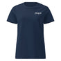 Jolly & Goode Women's Shirts Navy / S Steady On Surf Club Great Britain Women’s Tee Cheeky British Style