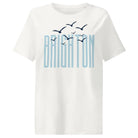 Jolly & Goode Women's Shirts Off White / S Brighton Seashore | Organic Women’s Brighton Shirt Cheeky British Style