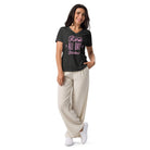 Jolly & Goode Women's Shirts Rosé All Day Bitches | Women’s Relaxed V-neck T-shirt Cheeky British Style