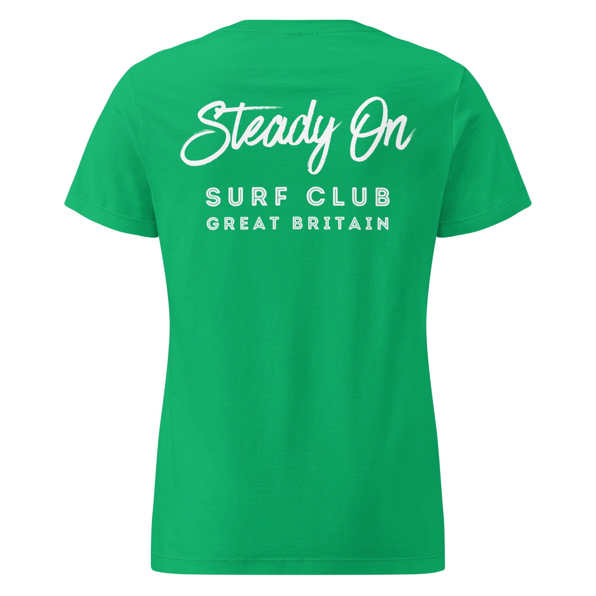 Jolly & Goode Women's Shirts Steady On Surf Club Great Britain Women’s Tee Cheeky British Style