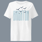 Jolly & Goode Women's Shirts White / S Brighton Seashore | Organic Women’s Brighton Shirt Cheeky British Style