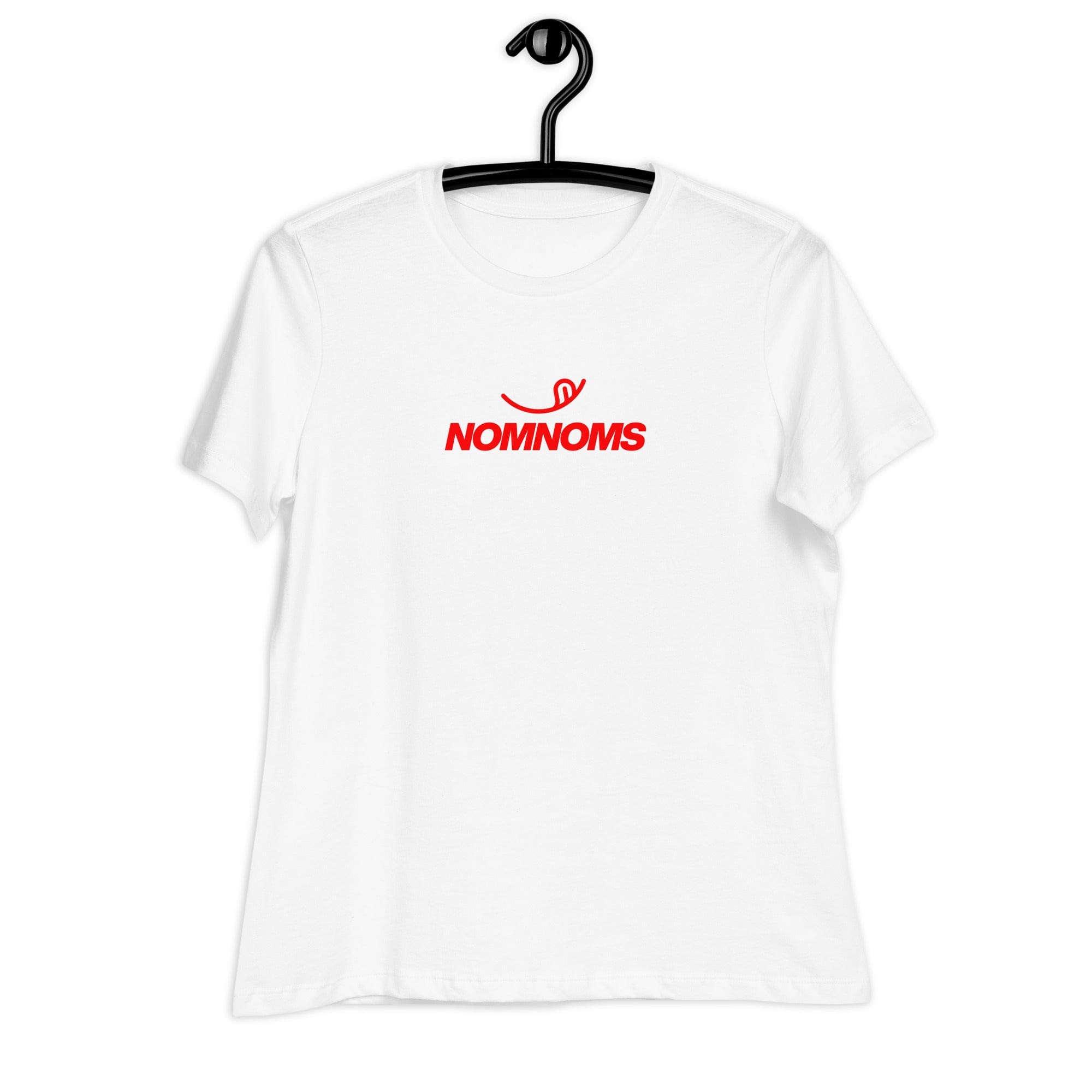 Jolly & Goode Women's Shirts White / S Nomnoms Women's Relaxed T-Shirt Cheeky British Style