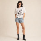 Jolly & Goode Women's Shirts Women's A Little Something Extra Unicorn Boxy Fit Tee Cheeky British Style