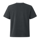 Jolly & Goode Women's Shirts Women's Crowned British Blue Cat Tee | Garment Dyed Cheeky British Style