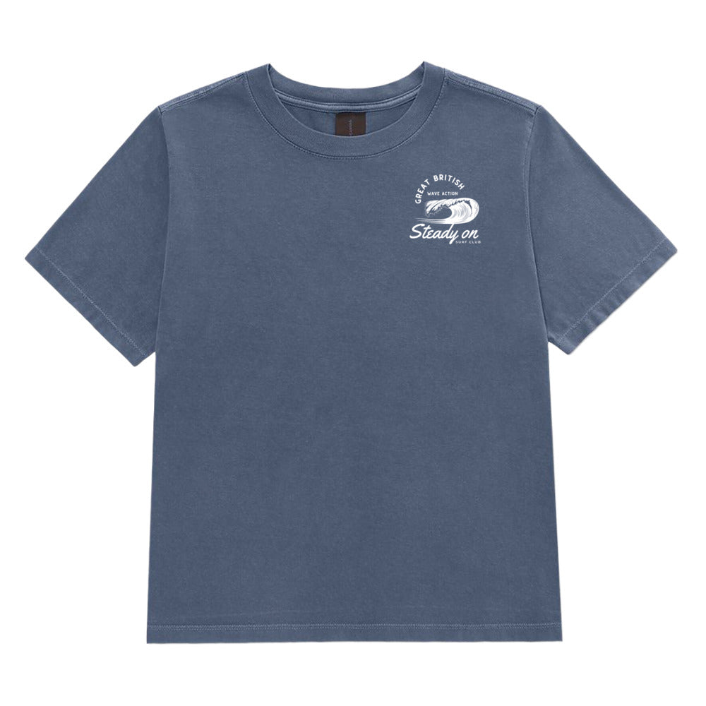 Jolly & Goode Women's Shirts Women's Steady On Surf Club Tee Cheeky British Style
