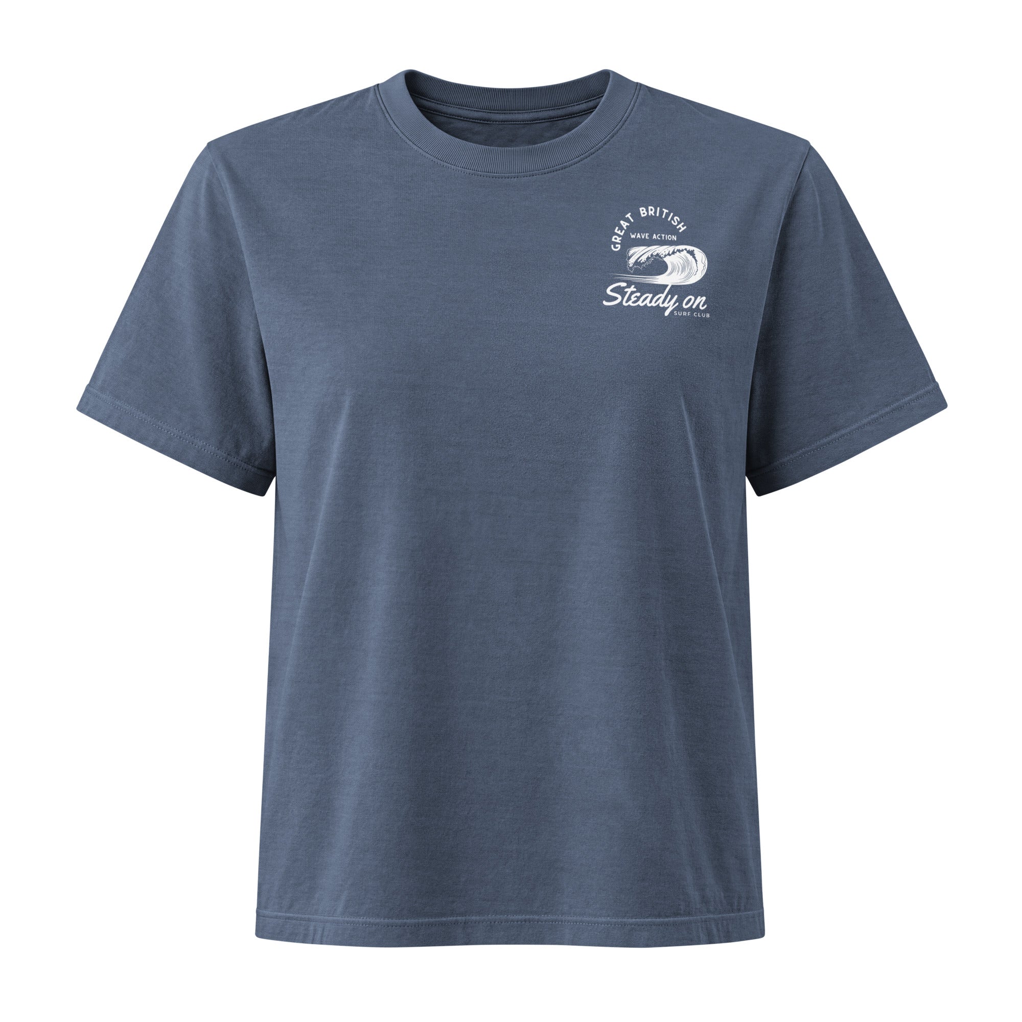 Jolly & Goode Women's Shirts Women's Steady On Surf Club Tee Cheeky British Style
