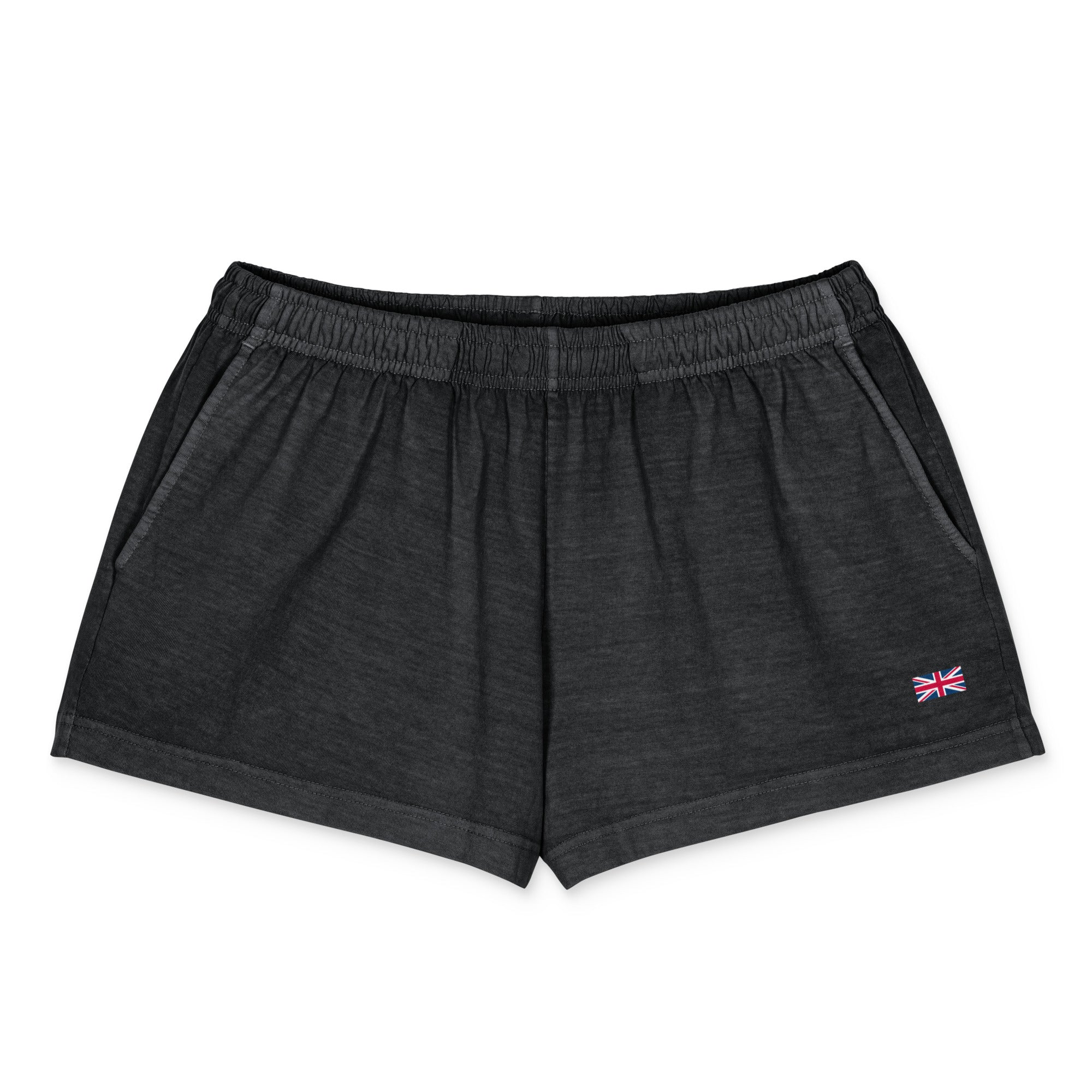 Jolly & Goode women's shorts Women's Union Jack Garment-Dyed Shorts Cheeky British Style