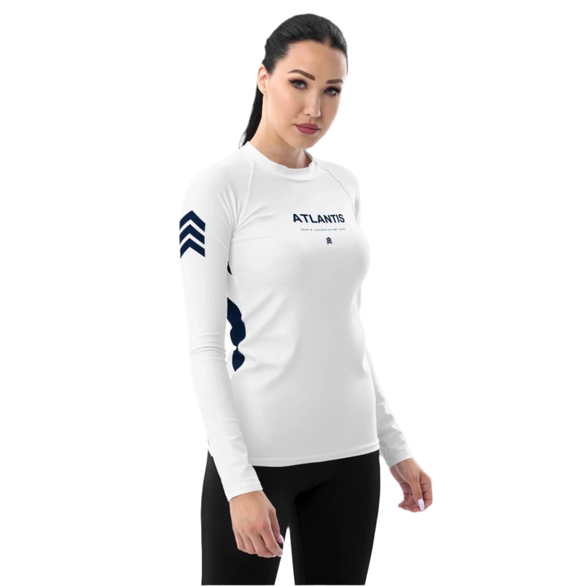 Jolly & Goode women's swim shirts XS The Atlantis Women's Swim Shirt / Rash Guard Cheeky British Style