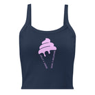 Jolly & Goode Women's Vests Brighton & Hove Ice Cream Women’s Micro-Rib Vest Cheeky British Style