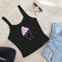 Jolly & Goode Women's Vests Solid Black Blend / XS Brighton & Hove Ice Cream Women’s Micro-Rib Vest Cheeky British Style