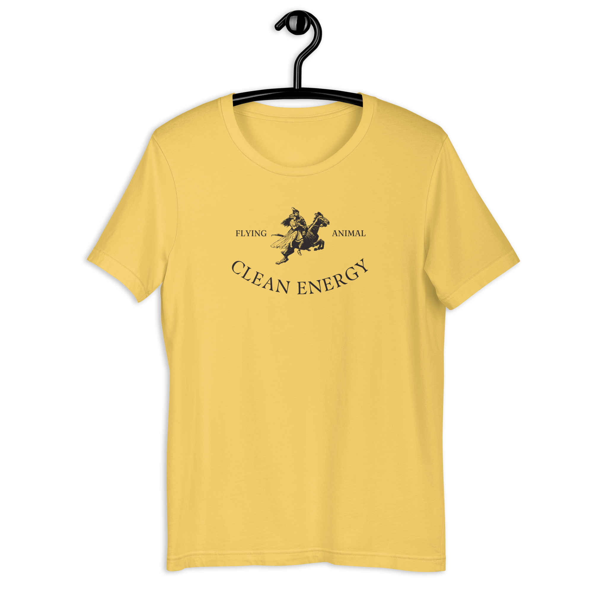 Jolly & Goode Yellow / S Flying Animal Clean Energy T-shirt Cheeky British Style