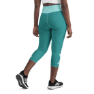 Jolly & Goode Yoga Leggings Happiness Multiplier Yoga Capri Leggings Cool Cheeky British Style
