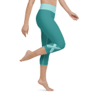 Jolly & Goode Yoga Leggings Happiness Multiplier Yoga Capri Leggings Cool Cheeky British Style