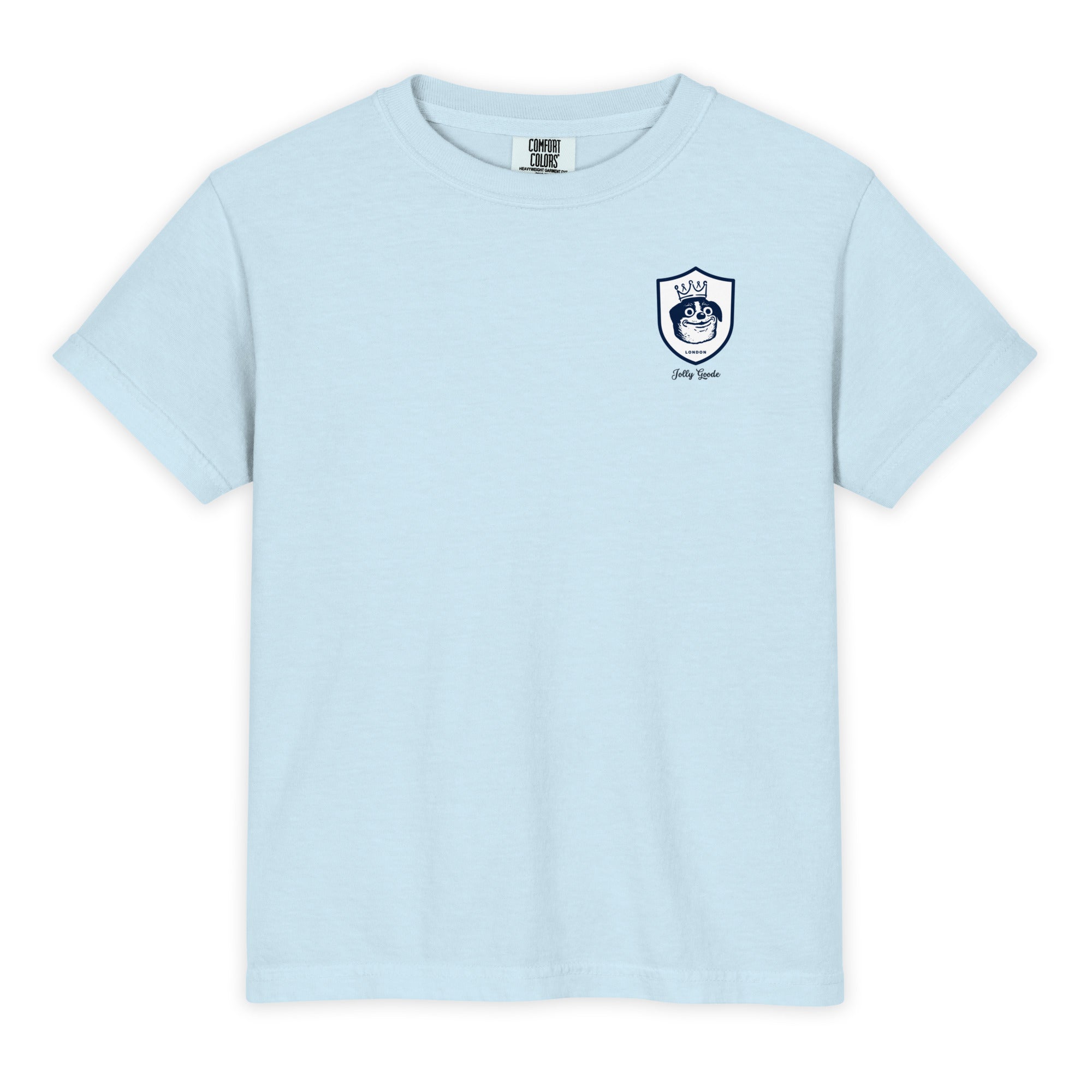 Jolly & Goode Youth T-shirts Chambray / XS Jolly Goode London Youth Heavyweight T-Shirt Cheeky British Style
