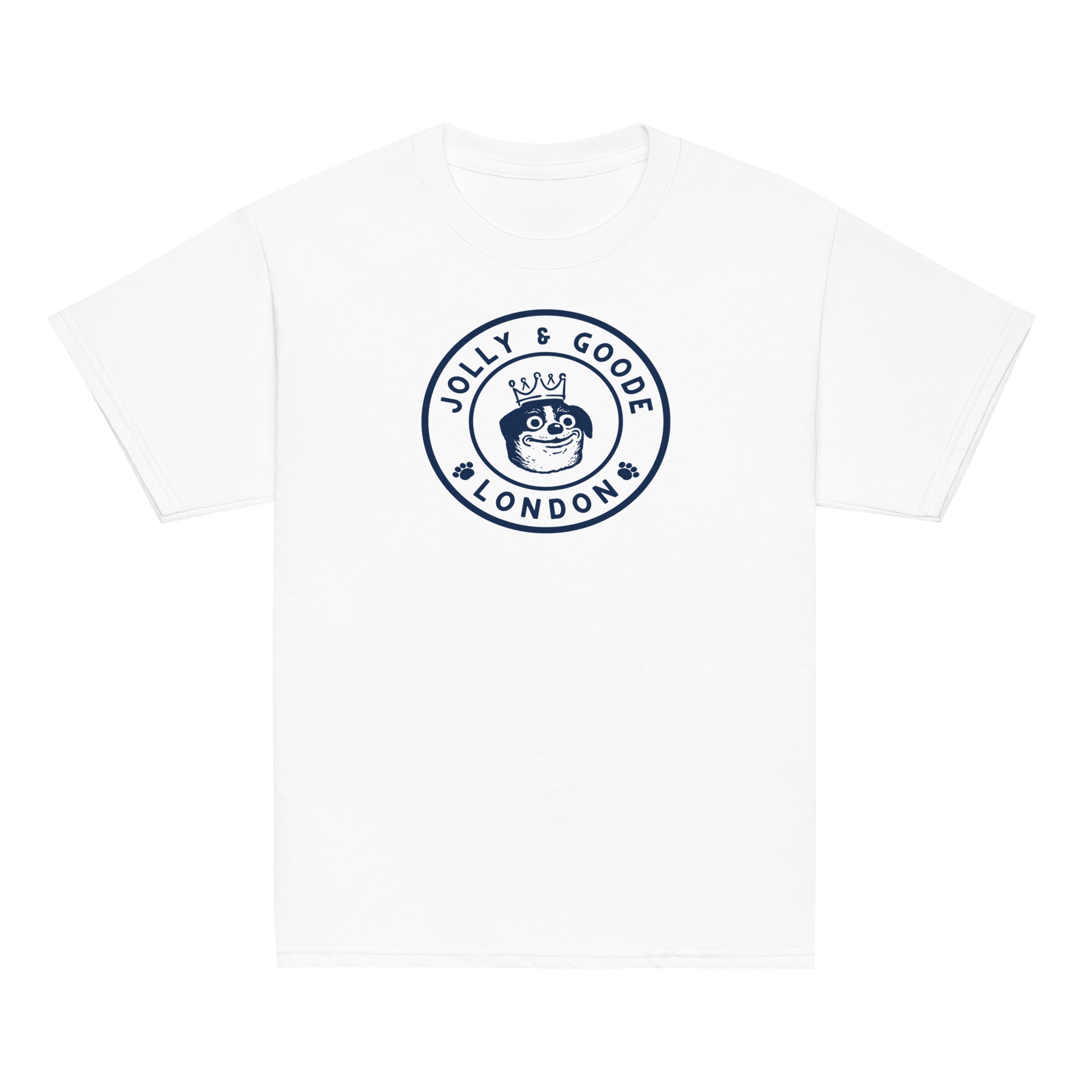 Jolly & Goode Youth T-shirts Jolly & Goode Crowned Dog Youth Tee Cheeky British Style