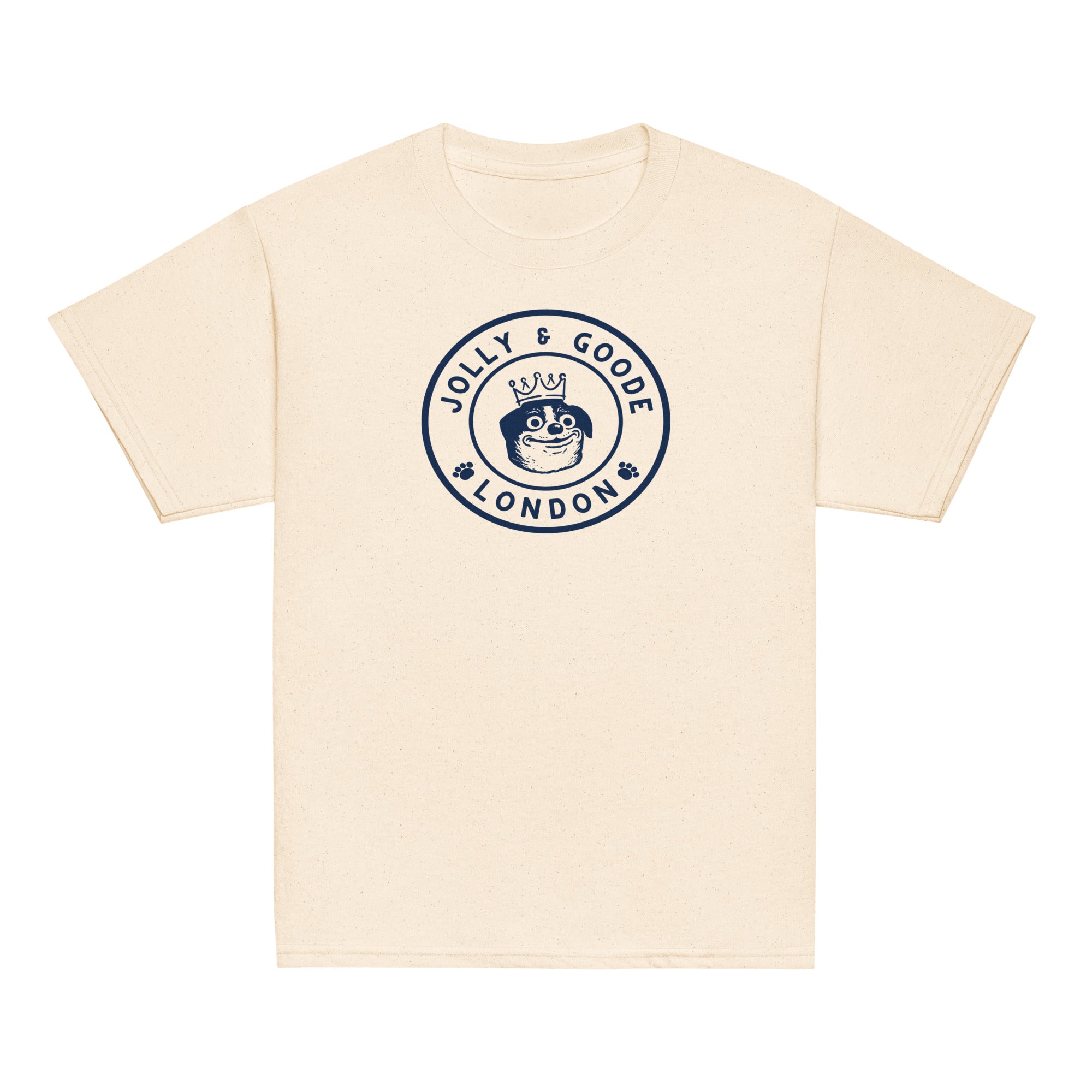 Jolly & Goode Youth T-shirts Jolly & Goode Crowned Dog Youth Tee Cheeky British Style