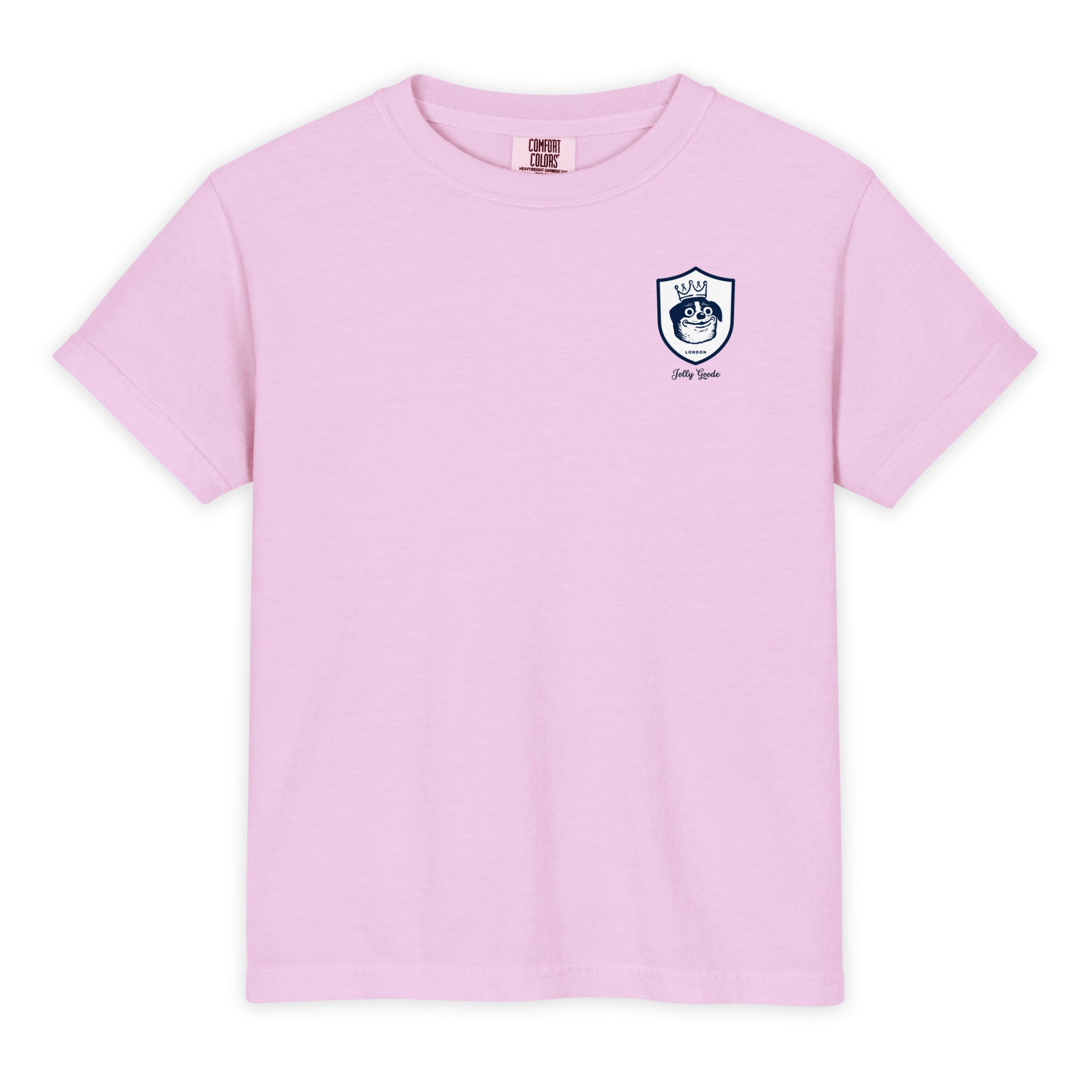 Jolly & Goode Youth T-shirts Orchid / XS Jolly Goode London Youth Heavyweight T-Shirt Cheeky British Style