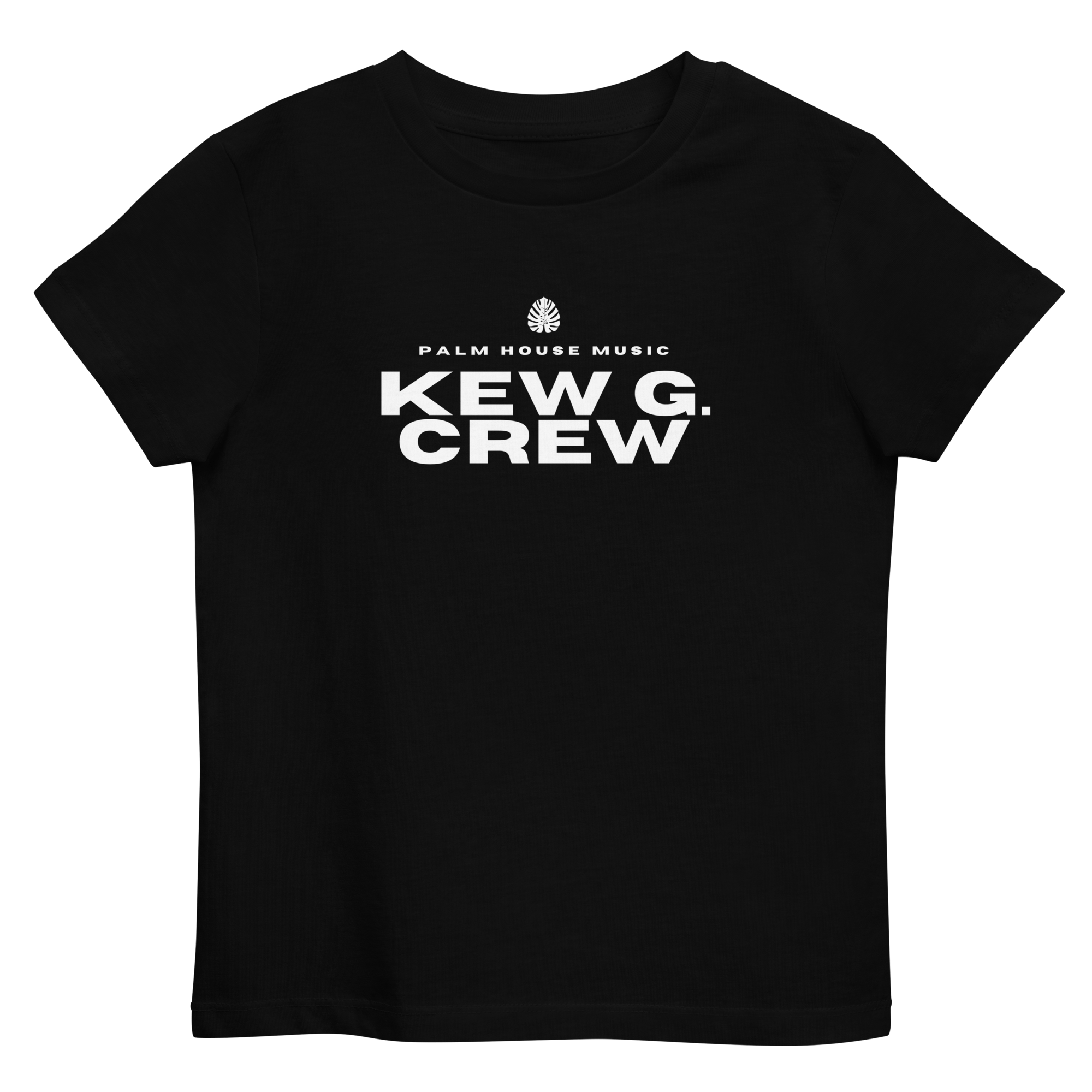 Kew G. Crew | Organic Kids T-shirt Black / 3-4 Shirts & Tops Jolly & Goode