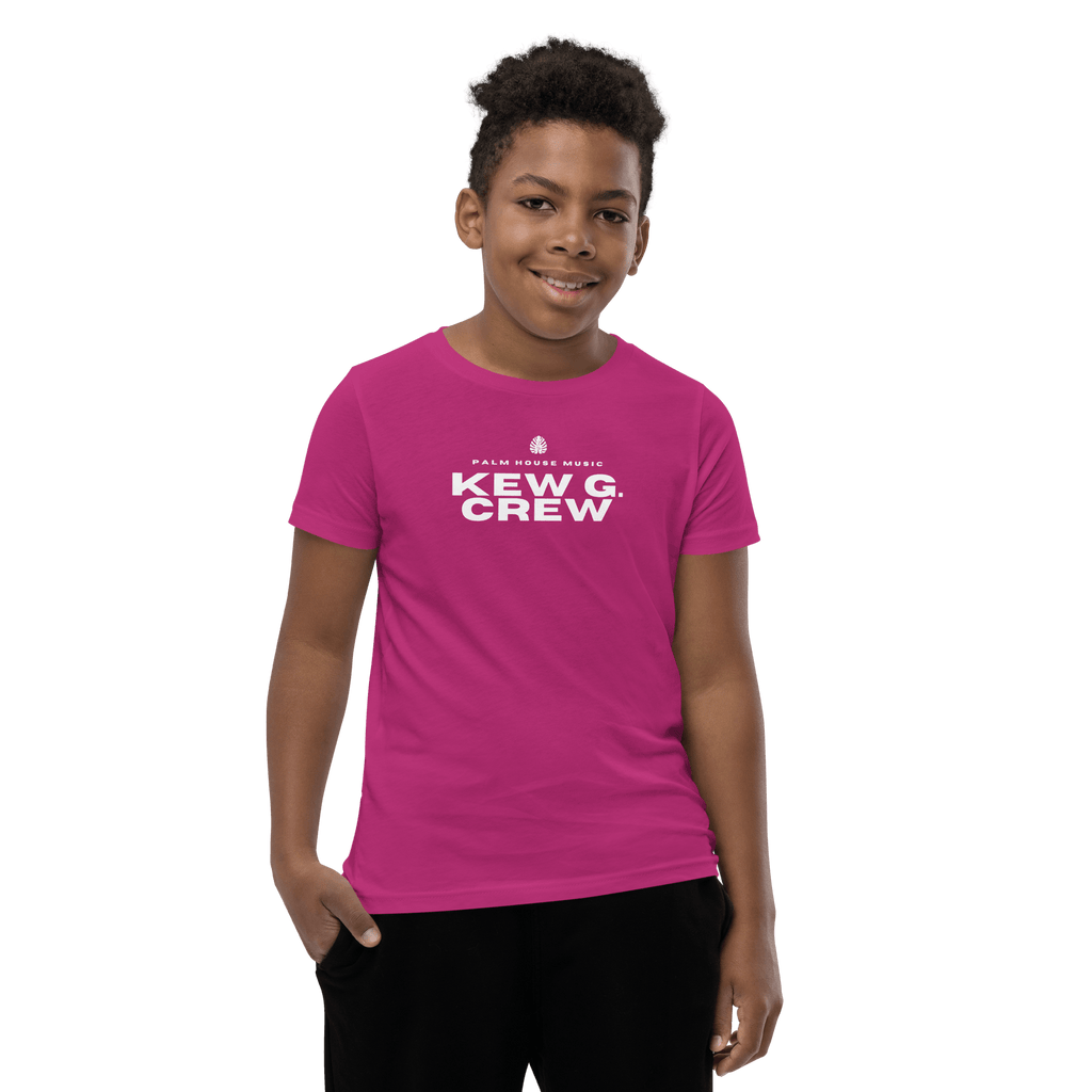 Kew G. Crew | Youth T-Shirt Berry / S Shirts & Tops Jolly & Goode