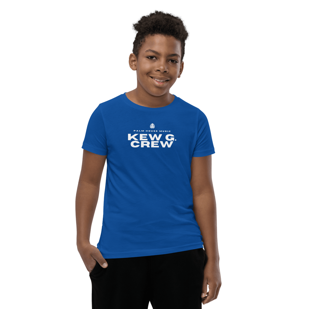 Kew G. Crew | Youth T-Shirt True Royal / S Shirts & Tops Jolly & Goode