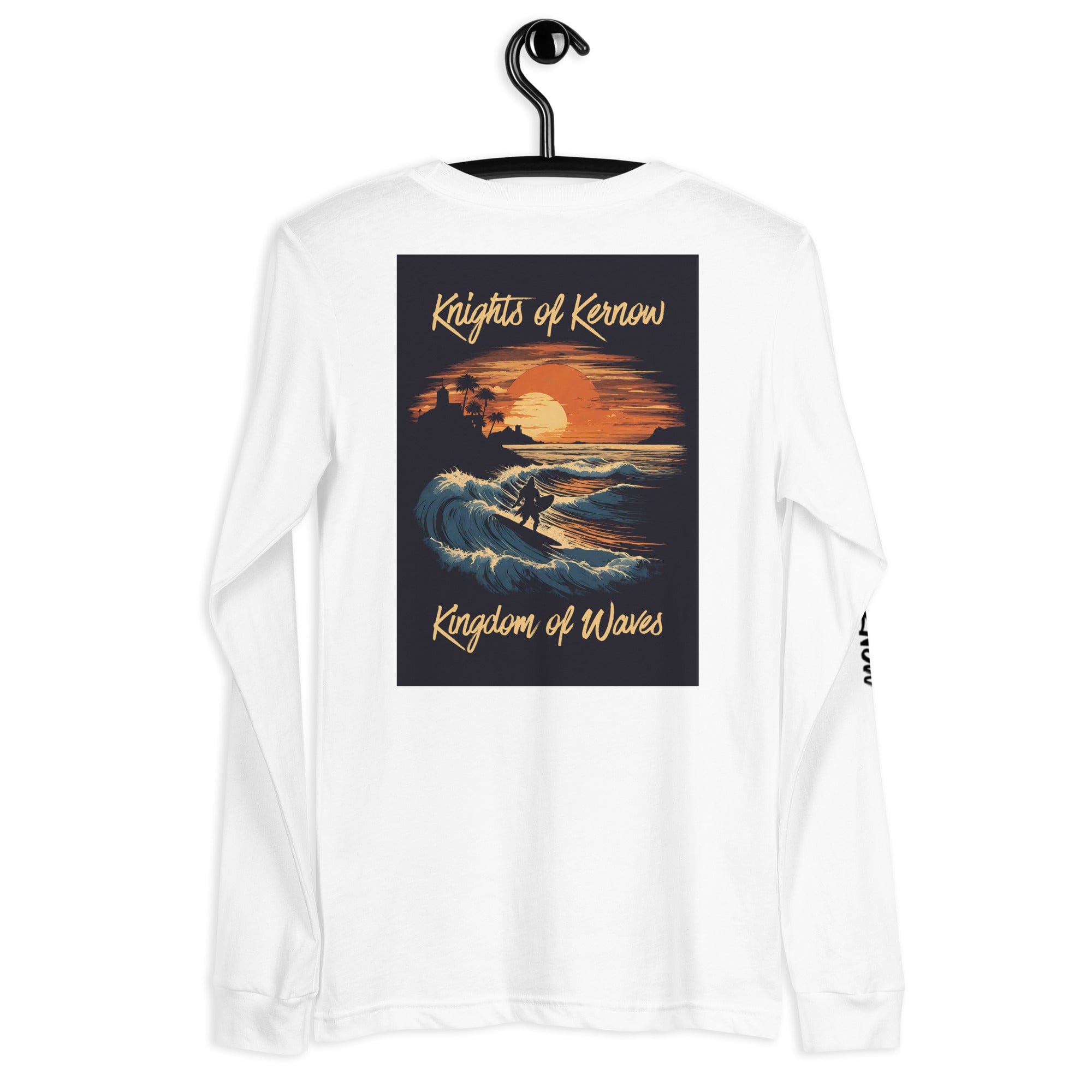 Knights of Kernow Kingdom of Waves Long-Sleeve Surfer Shirt.