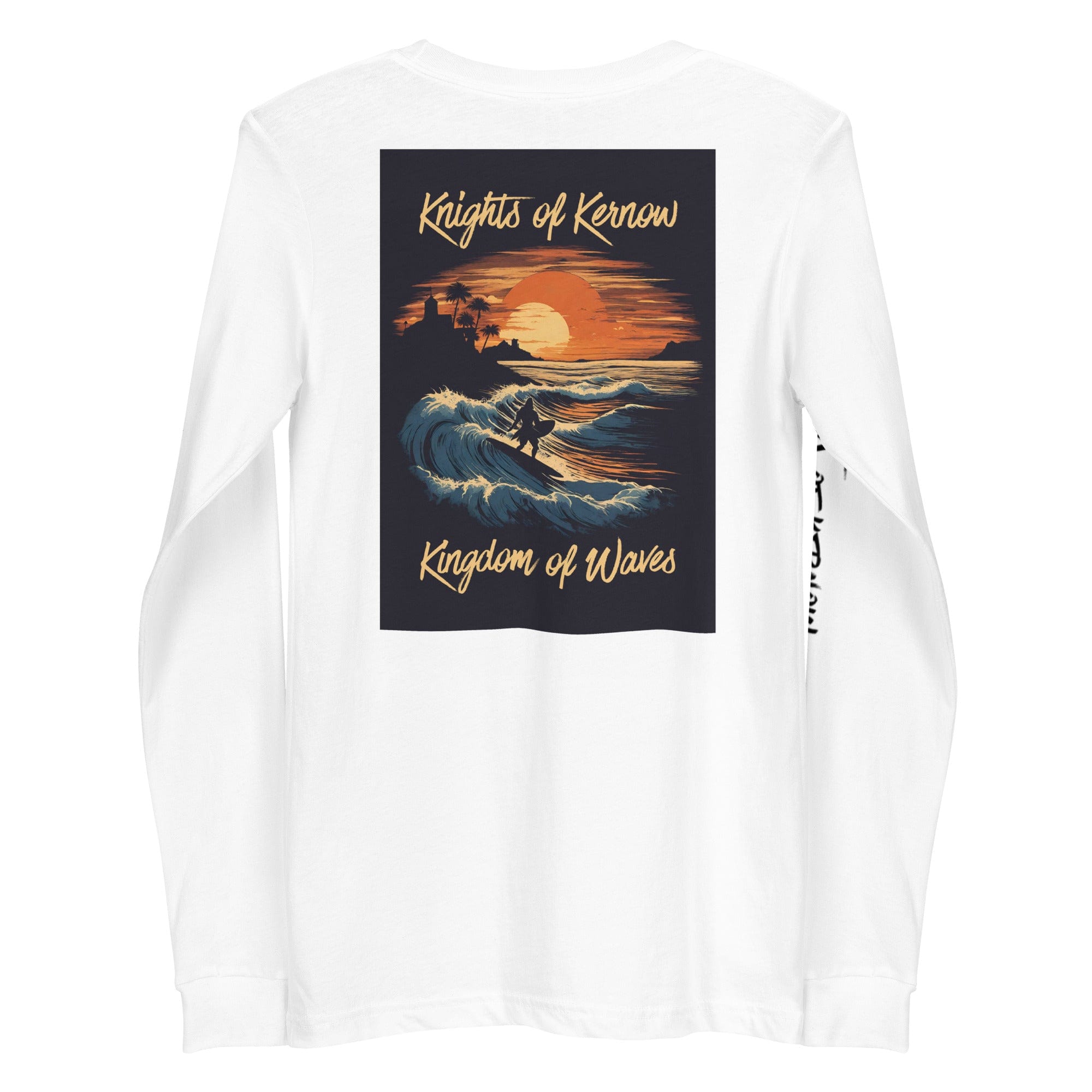 Knights of Kernow Kingdom of Waves Long-Sleeve Surfer Shirt.