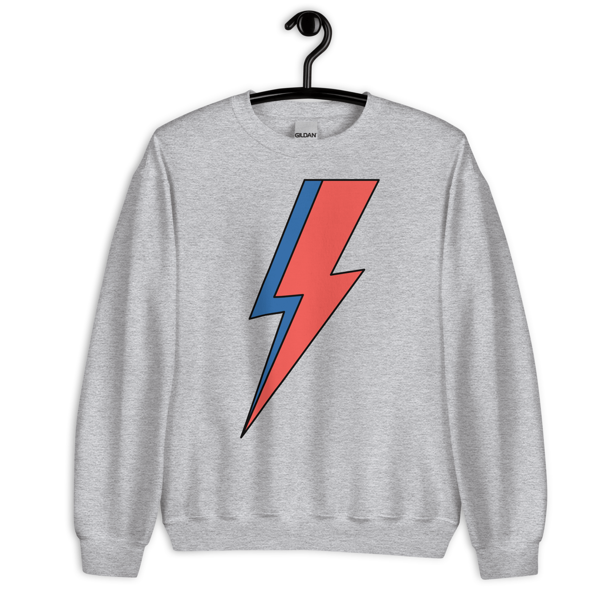 Lightning Bolt Sweatshirt Sport Grey / S Jolly & Goode