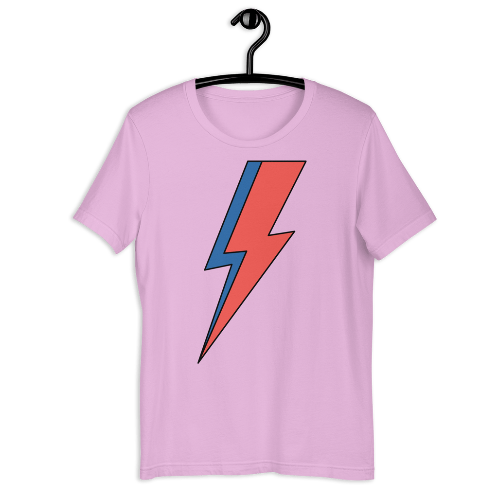 Lightning Bolt T-shirt Lilac / S Jolly & Goode
