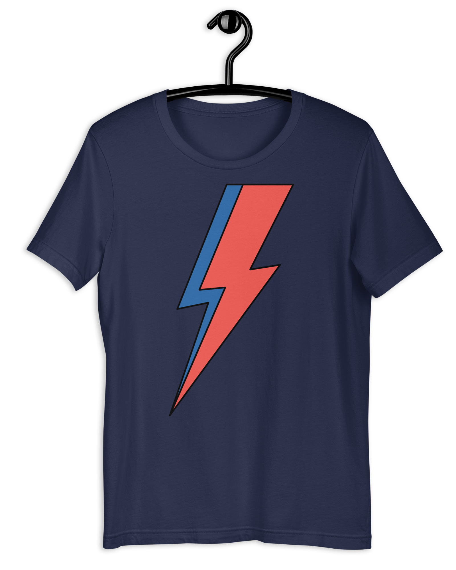 Lightning Bolt T-shirt Navy / S Jolly & Goode