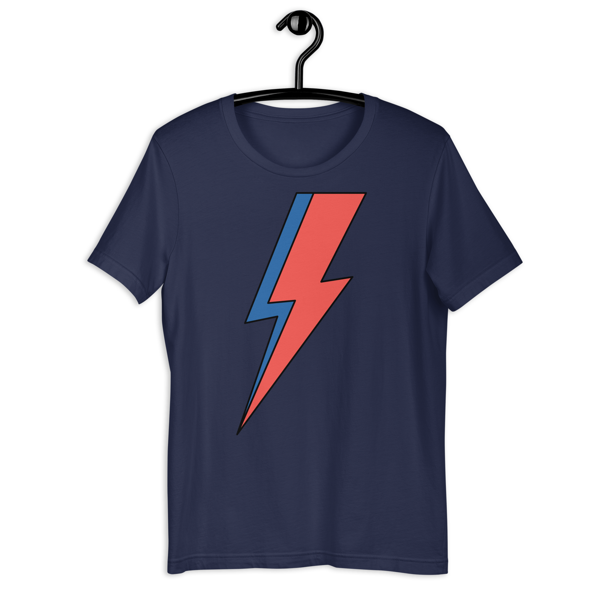 Lightning Bolt T-shirt Navy / S Jolly & Goode