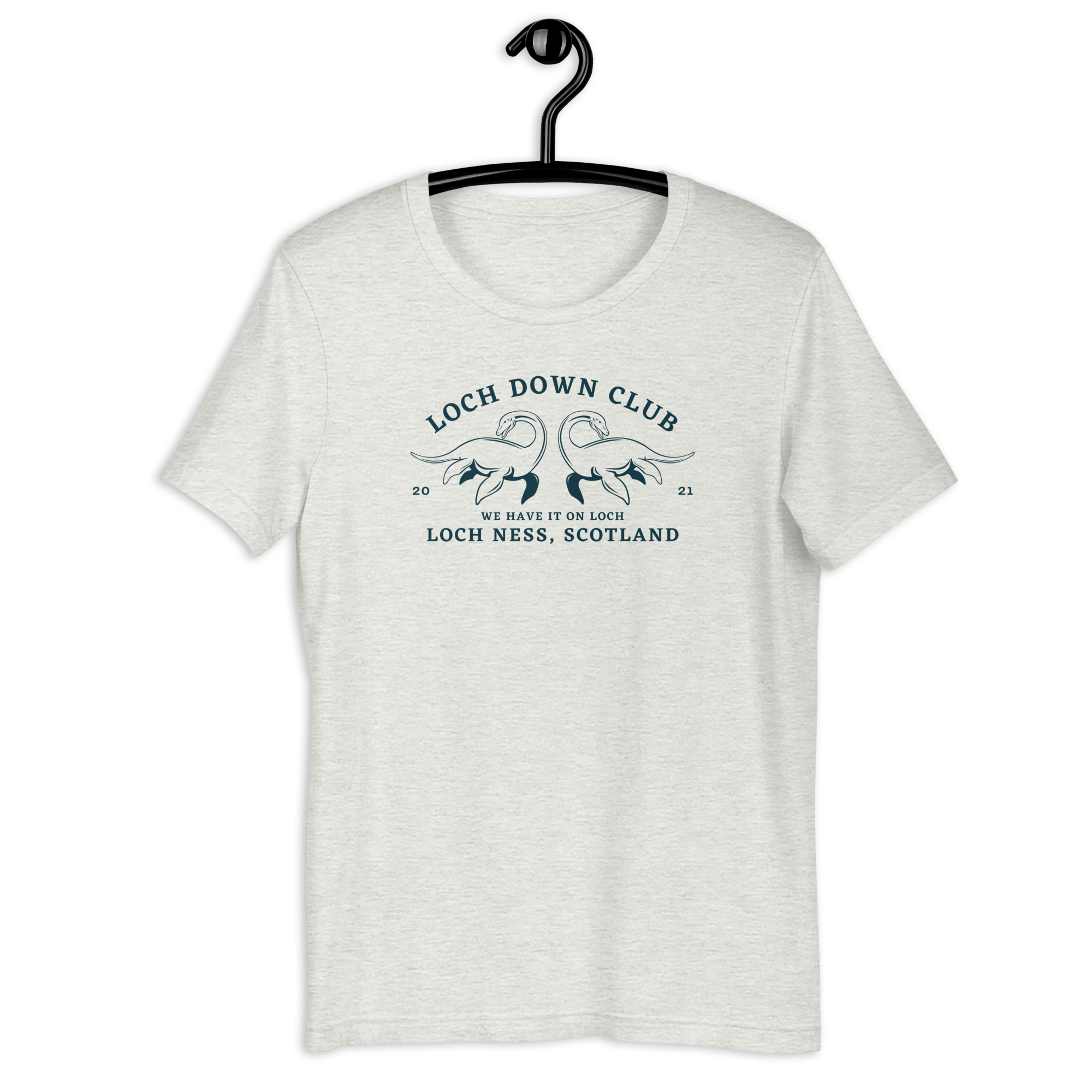 Loch Down Club T-Shirt Ash / S Shirts & Tops Jolly & Goode
