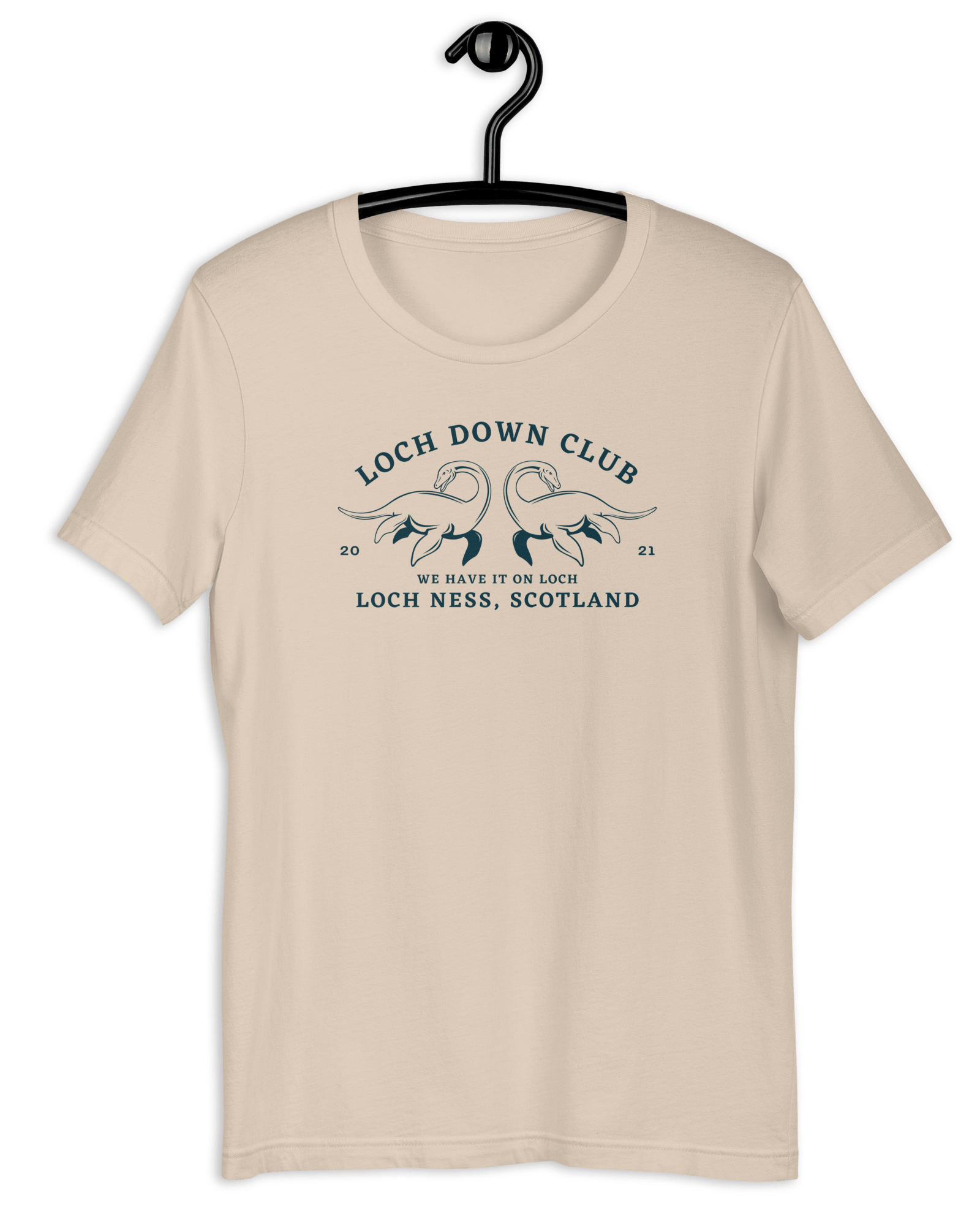 Loch Down Club T-Shirt Soft Cream / S Shirts & Tops Jolly & Goode